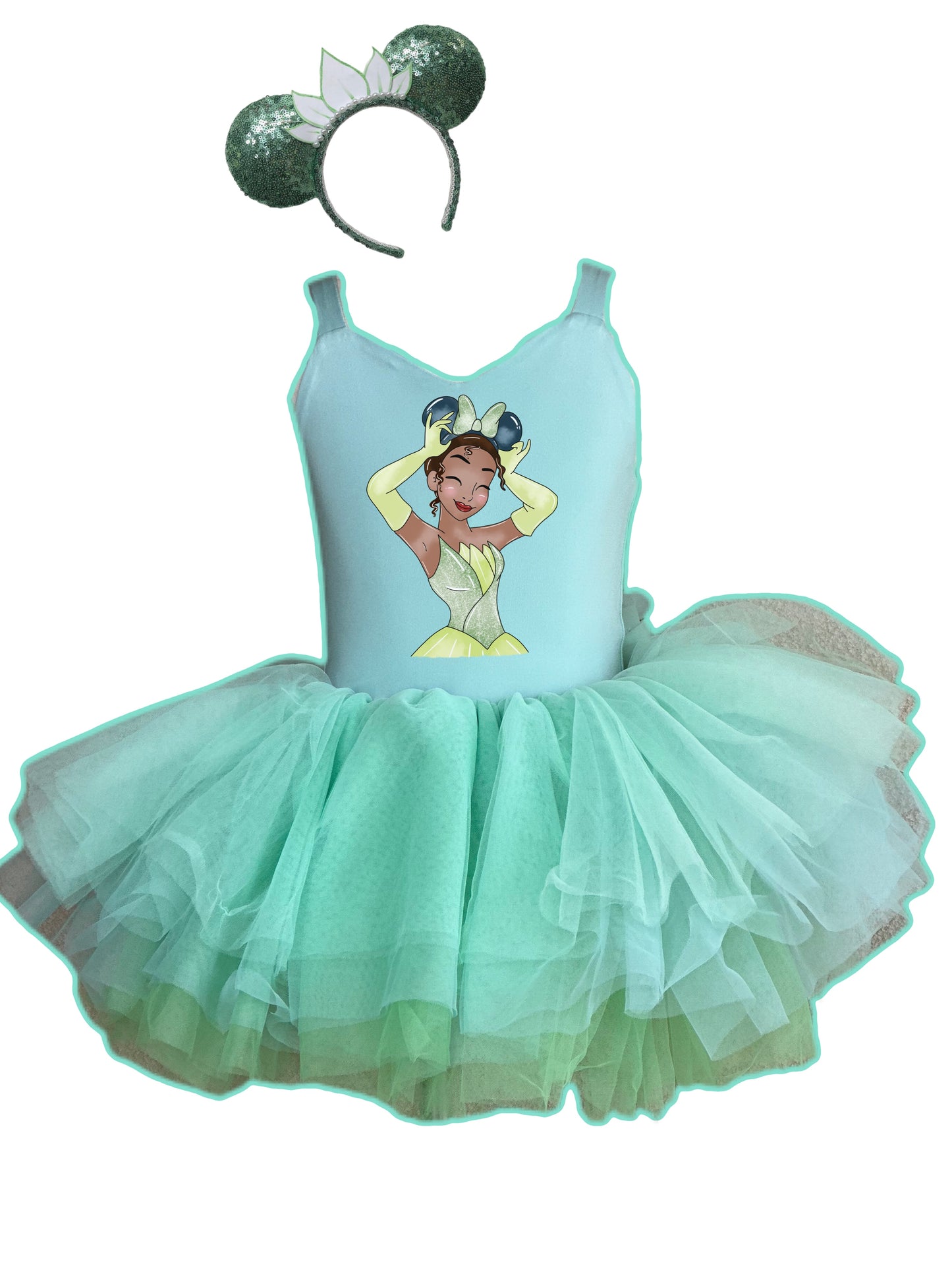 Frog princess ears soft tulle