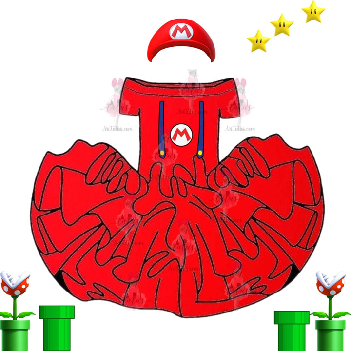 Mario inspired tutu leo