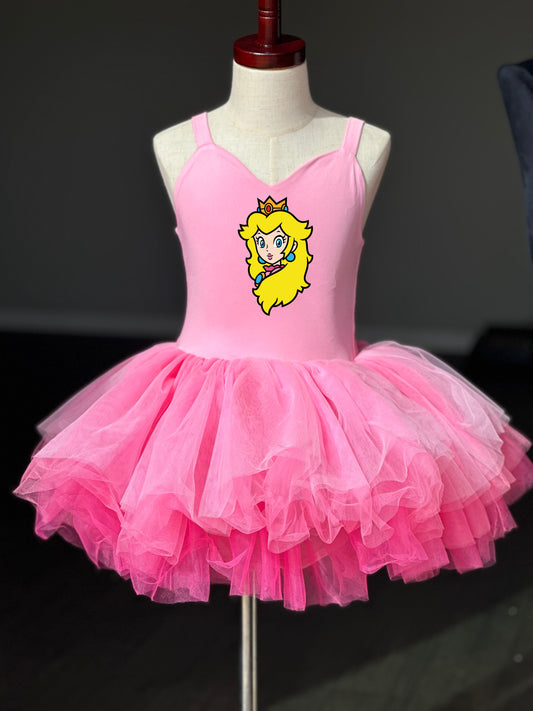 Peach face inspired tutu leo