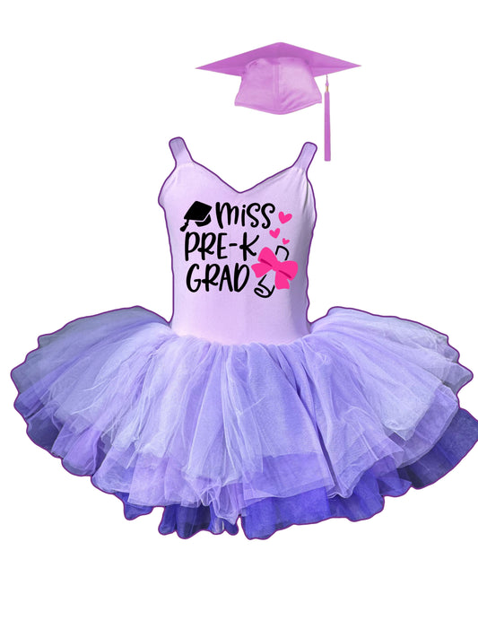 MISS GRAD DIPLOMA (ANY GRADE)  TUTU LEOTARD