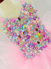 Load image into Gallery viewer, GEMMED TUTU LEOTARD rainbow