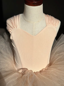 Champagne tutu leotard